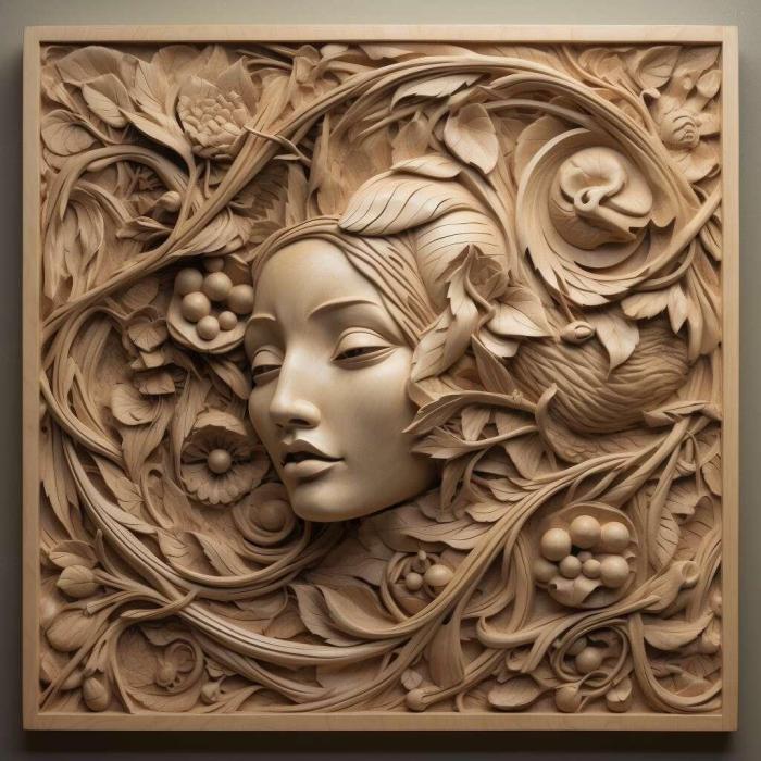 نموذج ثلاثي الأبعاد لآلة CNC 3D Art 